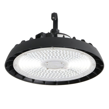 12 in. 200-Watt Integrated LED High Bay Indoor/Outdoor UFO Light with 26000 Lumens 5000K